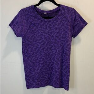 Athleta Purple Athletic Tee Size Medium
